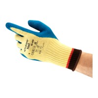 LUVA ARAMIDA AMAR C/ REV BORRACHA AZUL 80-600